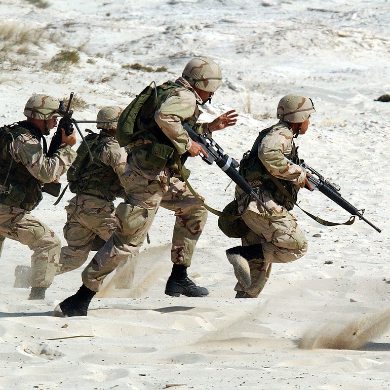 soldiers